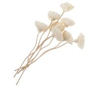 UTHCLO Ambientador Rituals 8 Varillas Difusoras de Ratán Blanco en Forma de Flor para Aromaterapia y Decoración en Dormitorio y Cocina