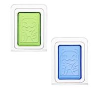 UTHCLO Ambientador Sólido para Baño y Zapatero 2 Piezas Diseño de Gato Aroma Duradero de Limón y Marino Bálsamo Perfumado Seguro y Compacto para Hogar y Aseo