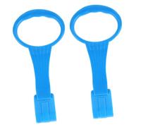 UTHCLO Anillas De Entrenamiento Para Bebés Portátil Azul, Accesorio Seguro Para Cuna, Materiales Suaves y Resistentes Para Ejercicios De Primeros Pasos y Desarrollo De Fuerza Infantil