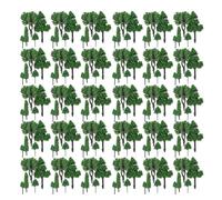 UTHCLO Árboles en Miniatura para Diorama 85 Piezas Modelo de Paisaje Arbóreo 2-6 CM Plástico Resistente Set Combinado para Manualidades Trenes en Miniatura y Construcción de Maquetas