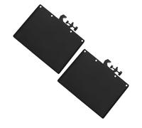 UTHCLO Bandeja de Almacenamiento de Sonido ABS Negra 24X175 CM Soporte para Micrófono Multifuncional 2 Unidades Adecuado para Estudios Escenarios y Salas de Radiodifusión