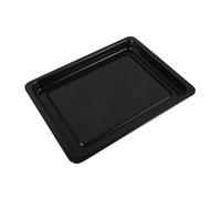 UTHCLO Bandeja de Horno de Esmalte Negro para Asar Pollo y Hornear Galletas Compatible con Hornos Eléctricos para Cocinar y Almacenar Alimentos