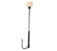 UTHCLO Baquetas de Bombo de Acero Inoxidable para Músicos, Maza de Cabeza de Lana, Accesorio de Percusión para Batería y Práctica Musical