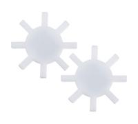 UTHCLO Barras Agitadoras Magnéticas de Laboratorio 2 Piezas 7x40 Mm Imán Ptfe para Mezcla de Resina Epoxi y Tintas, Agitador Magnético Pequeño para Uso Químico y Alimentario