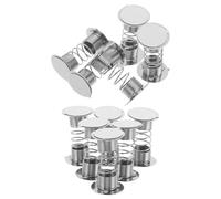 UTHCLO Base de Resorte Oscilante Adhesiva Doble Cara para Tablero de Coche, 20 Unidades, Metal Helicoidal de 8,6g, Soporte para Cabezones y Adornos Interactivos de Decoración