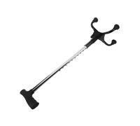 UTHCLO bastón telescópico bastón para Caminar bastón para Mayores Bastón para Senderismo Bastón con Cuatro Patas muletas para Adultos Dispositivo Asistente para Caminar Acero Inoxidable