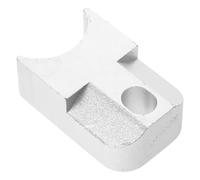 UTHCLO Bloque Limitador del Reposapiés para Silla de Ruedas Eléctrica, Pieza de Aleación de Aluminio Resistente, Tope de Posicionamiento Antideslizante, Repuesto para Riel de Asiento,