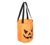 UTHCLO Bolsa de Calabaza Luminosa con LED para Halloween Bolsa de Dulces y Regalos de Cumpleaños Decoración Festiva Naranja sin Baterías