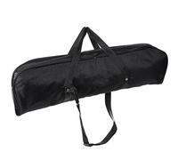 UTHCLO Bolsa para Armónica de 32 Teclas, Estuche Portátil Cierre de Cremallera, Plástico Negro, Adecuado para Almacenamiento en Casa y Fácil de Encontrar