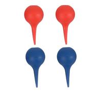 UTHCLO Bulbo Auricular de 75 Ml 4 Unidades Limpieza Oídos para Niños y Adultos Bola Sopladora de Pvc Multiuso Eliminación Cerumen Aseo Auditivo Cuidado Personal