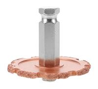 UTHCLO Cabezal de Pulido de Tungsteno 50 Mm X 3 Mm para Reparación de Neumáticos, Rueda de Lijado de Grano Fino Compatible con Amoladoras Neumáticas, Herramienta Profesional para Taller