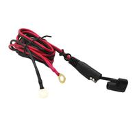 UTHCLO Cable de Conexión de Batería Sae para Motocicleta 18awg 2468 PVC | Arranque Rápido y Carga Segura, Diseño Plano, Uso Marino Camión, Conectores Redondos