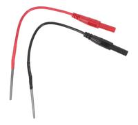 UTHCLO Cable de Prueba Línea de Test de Corriente Conector Banana Hembra Cobre y Pvc para Multímetro Adecuado para Diagnóstico Eléctrico Automotriz y Pruebas Experimentales