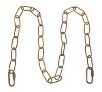 UTHCLO Cadena de Hierro para Lámpara de Araña 3 X 0,9 M con 2 Cerraduras de 4 Mm, Accesorio de Iluminación Colgante para Sala de Estar, Comedor y Dormitorio, Extensión Ajustable