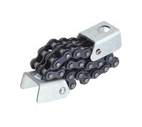 UTHCLO Cadena De Pedales Para Batería De Doble Cadena, Repuesto Metálico Resistente Oxidación, Accesorio Para Pedal De Profesional, Fácil De Instalar y Duradero Para Uso Prolongado
