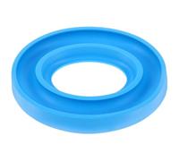 UTHCLO Caja de Almacenamiento para Bobinas de Silicona Ovalada Color Azul Oscuro, Organizador Compacto para Accesorios de Costura, Portabobinas Adecuado para Manualidades y Bricolaje