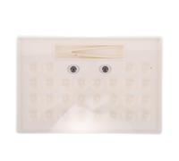 UTHCLO Caja de Almacenamiento para Lentes de Contacto Soporte para Exhibición Organizador de Colores para Viajes Casa y Maquillaje para Decoración de Festivales y Colección Diaria