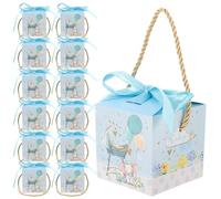 UTHCLO Caja de Dibujos Animados de Cartón y Cinta Varios estilos 20 Piezas Decoración y Embalaje de Regalos Varios estilos para Golosinas Adecuado para Baby Shower y Fiestas de Cumpleaños