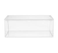 UTHCLO Caja Organizadora Transparente para Secadora y Bolas de Lavandería con Tapa Gran Capacidad Diseño Pulido y Moderno para Almacenamiento Ordenado Lavaderos