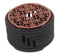UTHCLO Calentador de Tetera Metálico Japonés con Base Inoxidable y Diseño Antideslizante Soporte para Vela de Té para Mantener Bebidas Calientes Hogar y Oficina