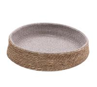 UTHCLO Cama Tejida para Gatos y Perros Nido Redondo Natural de Colchón Cómodo Transpirable y Duradero Pequeño para Mascotas Domésticas Fácil de Limpiar y Transportar