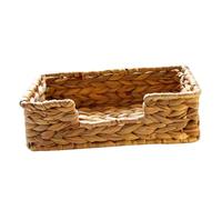 UTHCLO Cesta Decorativa Tejida Multifuncional para Almacenaje de Cosméticos Infusiones y Objetos Cesta Práctica para Organización del Hogar
