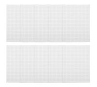 UTHCLO Cinta Adhesiva de Montaje Transparente de Doble Cara 700 Puntos Redondos 12 MM Diámetro 05 MM Grosor para Manualidades Álbumes de Recortes Tarjetas 10 Hojas sin Residuos