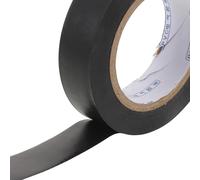 UTHCLO Cinta Aislante Negra de PVC Fina para Automoción 15 M por Rollo 10 Piezas Resistente a Altas Temperaturas Adecuado para Cables Eléctricos y Reparaciones Vehículos