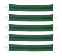 UTHCLO Cinturones Elásticos Reforzados para Sillón Reclinable, Banda Elástica Gruesa Verde, 5 Unidades, Resistentes a Grietas y Roturas para Reparación y Fijación de Sillas Plegables