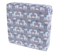 UTHCLO Cojín Elevador para Silla de Comedor con Funda Extraíble de Poliéster y Diseño Ligero con Correas para Bebés Comidas Diarias