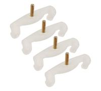 UTHCLO Cojines Antideslizantes para Hombro de Violín y Viola, 4 Piezas de Caucho Reemplazo para Reposapiés Tamaño 1/8-1/4, Accesorios Ergonómicos para Mejorar Postura y Comodidad