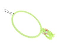 UTHCLO Columpio para Jaula de Pájaros Anillas de Algodón Resistente a Mordeduras y Desgaste, Adecuado para Loros y Periquitos en Jaula o Escritorio
