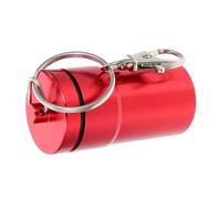 UTHCLO Comedero para Pájaros Portátil Antideslizante de Plástico Rojo Pequeño para Entrenamiento al Aire Libre Suministros para Pájaros Mascotas Loros