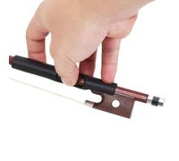 UTHCLO Corrector de Postura para Violín Negro, Soporte Ligero de Plástico para Principiantes, Accesorio Esencial para Corrección y Entrenamiento del Mando del Violín