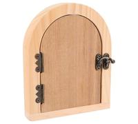 UTHCLO Cubierta de Enchufe de Madera Puerta de Hadas para Habitación Infantil, Seguridad a Prueba, Protege contra Descargas Eléctricas y Es Decorativa