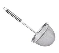 UTHCLO Cucharón Colador Reutilizable Inoxidable Noodles y Dumplings Cesta de Filtrado con Gancho Pequeña y Práctica para Cocina