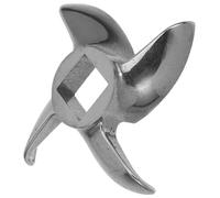 UTHCLO Cuchilla de Acero Inoxidable Orificio de 0,47 Pulgadas para de Tamaño 12 Accesorio para Cocina Corte Uniforme y Alta Versatilidad