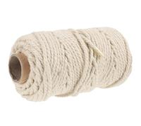 UTHCLO Cuerda de Sisal Color Natural para Rascador de Gatos, 4 Mm de Grosor, 50 Metros, Cuerda Resistente al Desgaste para Bricolaje y Reparación de Postes Rascadores, Suministros