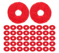 UTHCLO de Almohadillas de Fieltro Rojo, Accesorios de Afinación para Piano, Festivo/Temporal Juego de 90 Piezas Que Reducen Vibración y Fricción, Ideales para Reparación y Mantenimiento de Piano