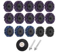 UTHCLO Disco Abrasivo de 50mm para Amoladora, Rueda de Lijado de Carburo de Silicio y Goma, Alta Eficiencia para Cerámica y Metal, Portátil y Resistente