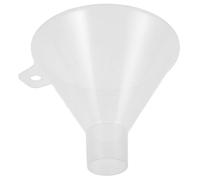 UTHCLO Embudo de laboratorio plástico transparente con fondo plano para experimentos científicos y adición de reactivos en polvo en laboratorios 4,84 x 4,13 x 3,54 pulgadas