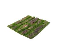 UTHCLO Emulación de Corteza para Acuario Tablero Decorativo Realista Resistente para Peceras y Terrarios de Reptiles Fondo Paisajístico Natural para Tortugas y Peces