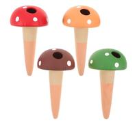 UTHCLO Estacas de Riego Automático de Barro Cocido, 4 Piezas para Macetas | Riego Lento, Duración Semana por Recarga, para Plantas en Maceta y Jardines Pequeños