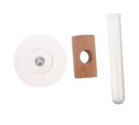 UTHCLO Estación de Propagación de Plantas Vidrio con Soporte Madera para Colgar Pared Maceta Hidropónica Tubular Transparente Florero Funcional sin Clavos para Decoración Hogar