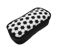 UTHCLO Estuche De Fútbol para Lápices Juvenil Grande Capacidad Poliéster Resistente Diseño Deportivo para Escuela y Viaje Escolar