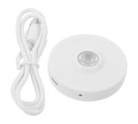 UTHCLO Fuente de Luz para Microscopio Mejora la Nitidez de Muestras con Brillo Ajustable, Plástico Blanco para Análisis en Formación Académica y Patología