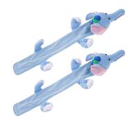 UTHCLO Funda para Estetoscopio de Peluche Forma de Elefante Protector para Tubo de Estetoscopio Color Azul Intenso 2 Unidades Accesorio Médico para Pediatría y Enfermería