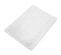 UTHCLO Funda Protectora Transparente para Cuadernos A5 y Ajustable Protector Interior Lavable para Libros y Agendas Kit 2 Piezas para Estudiantes y Uso Diario
