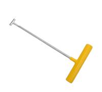 UTHCLO Gancho de Tracción de Acero Inoxidable Mango en T, Herramienta para Levantar Tapas de Alcantarilla de 28 MM, Resistente y Soldado para Uso Industrial y Mantenimiento Público