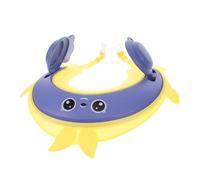 UTHCLO Gorro De Baño Para Ñiño y Niños Pequeños 1 Unidad Tamaño Ajustable Protector Orejeras Para Baño y Ducha En Temporada Verano, Color Limón